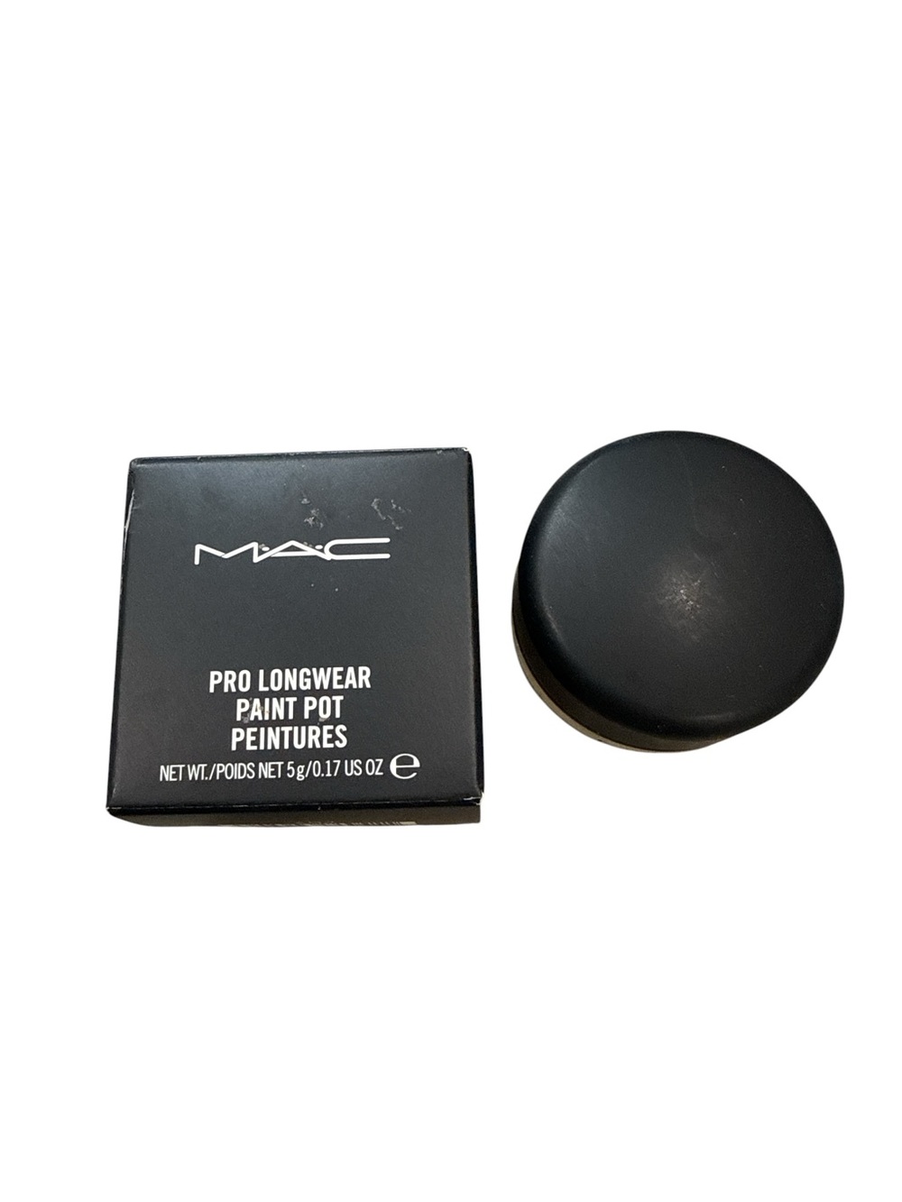 MAC Cosmetics Pro Longwear Paint Pot - Black Packaging